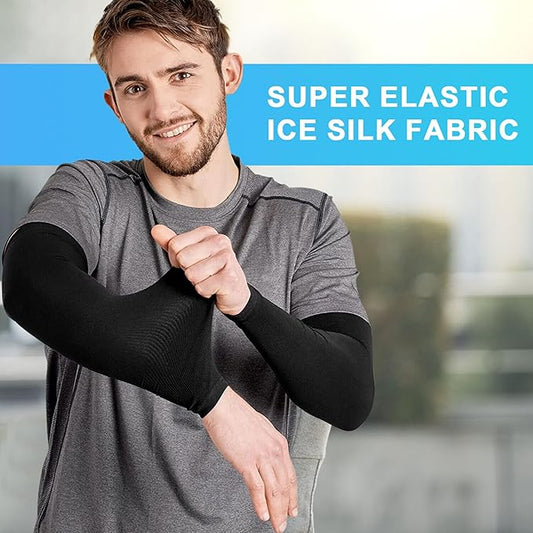 Arm Sleeves for Men & Women UV Protection Hand Sleeves