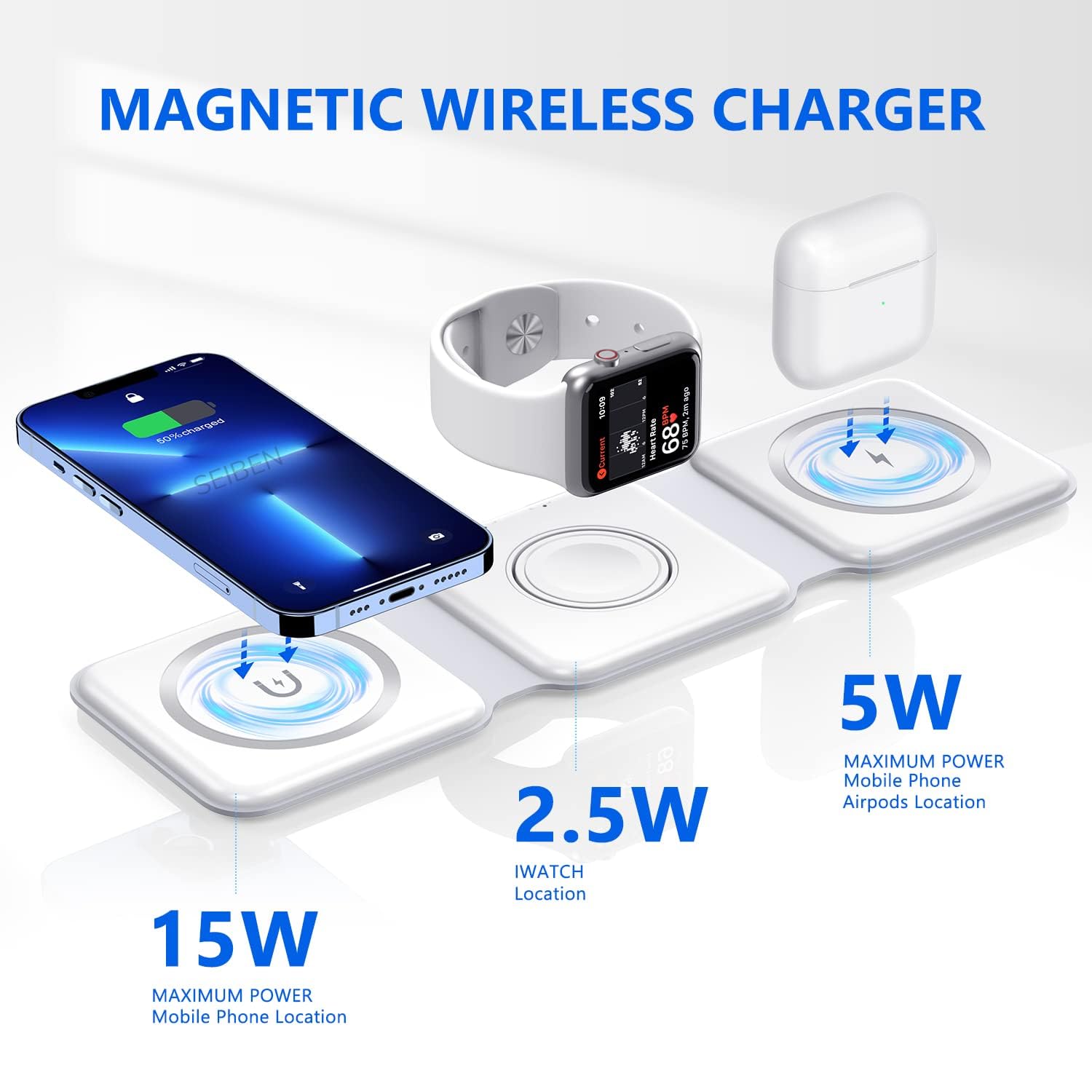 3 in 1 MagSafe Wireless Power Hub