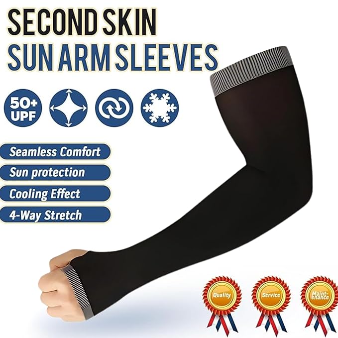 Arm Sleeves for Men & Women UV Protection Hand Sleeves